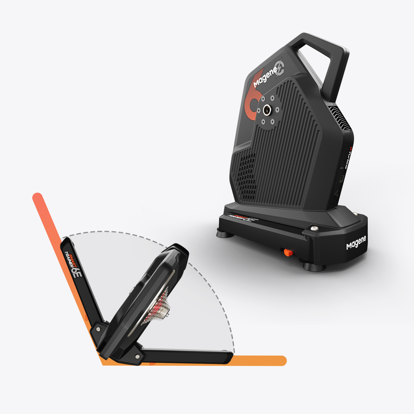 Rodillo de entrenamiento Smart Magene T600 ECO