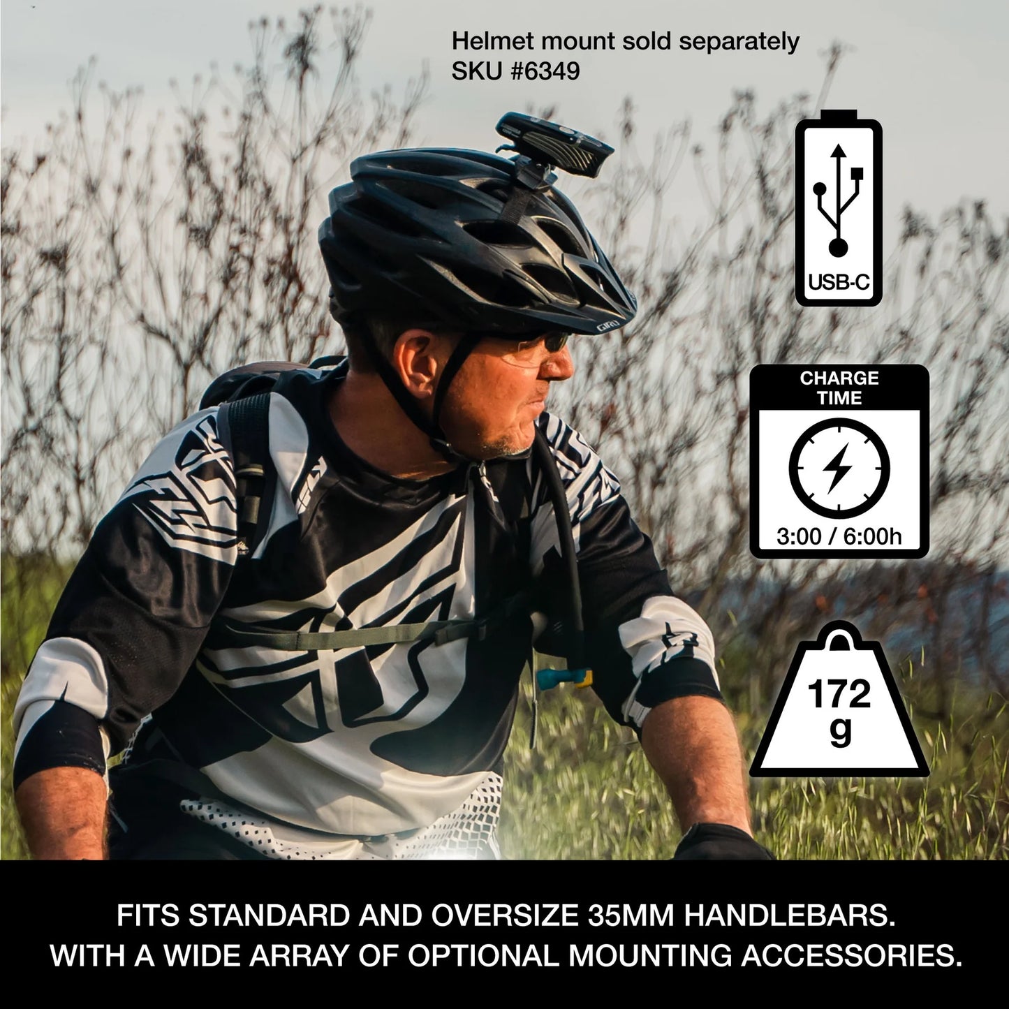 Lampara NiteRider Boost 1400