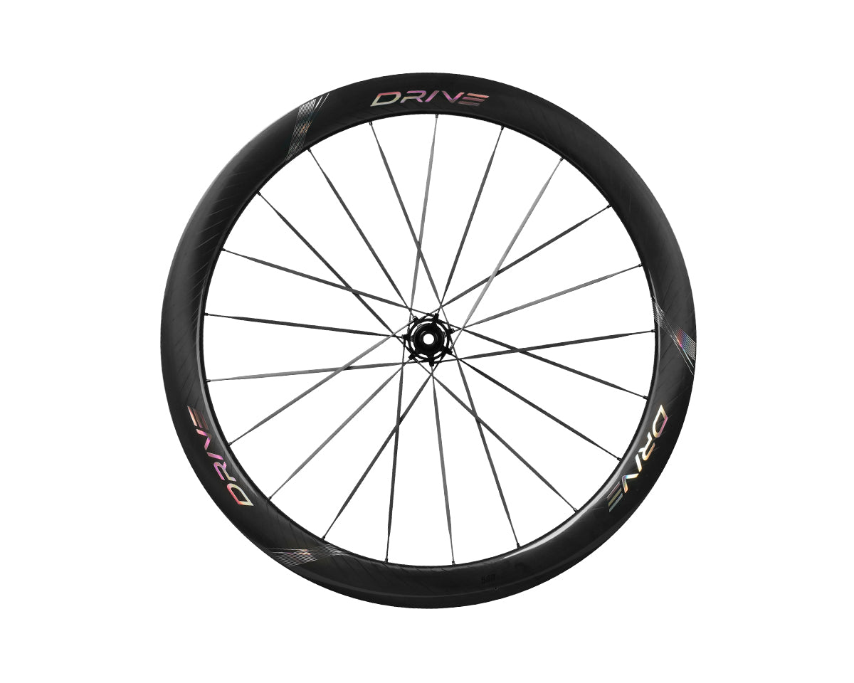 Ruedas de Carbon ELITEWHEELS Drive 50D II Tornasol