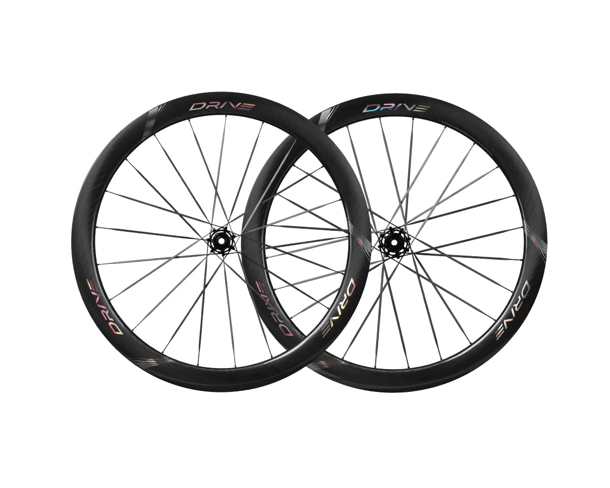 Ruedas de Carbon ELITEWHEELS Drive 50D II Tornasol