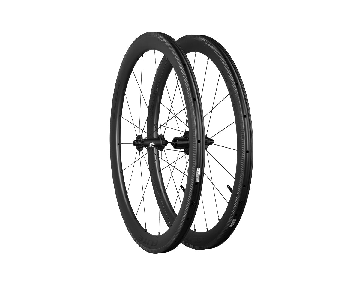Ruedas de Carbon ELITEWHEELS Marvel 50 V II Negro