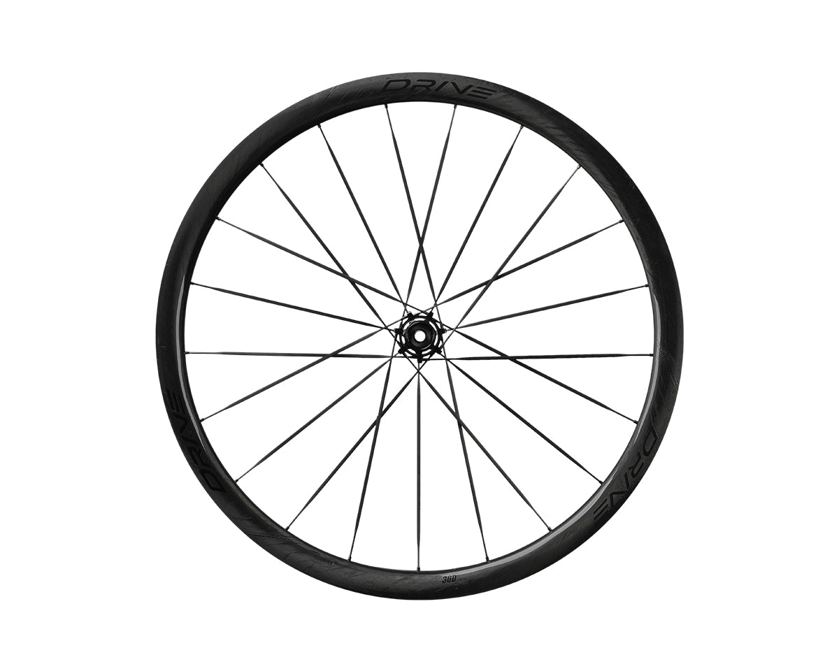 Ruedas de Carbon ELITEWHEELS Drive 36D II Negro