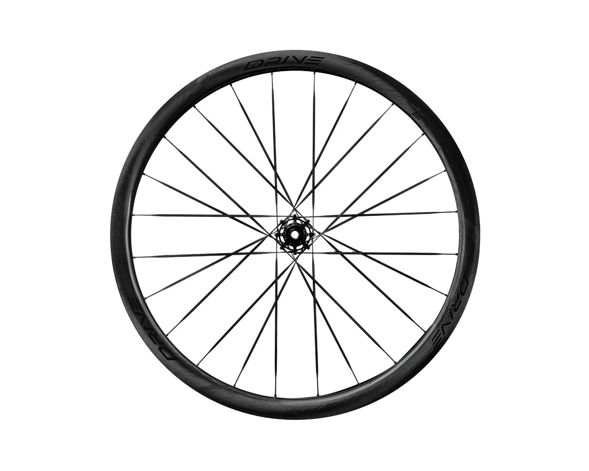 Ruedas de Carbon ELITEWHEELS Drive 36D II Negro