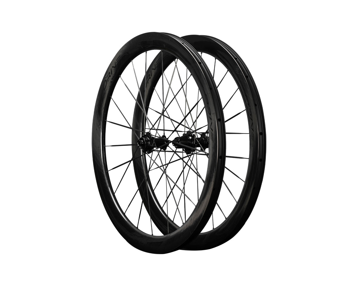 Ruedas de Carbon ELITEWHEELS Drive 50D II Negro