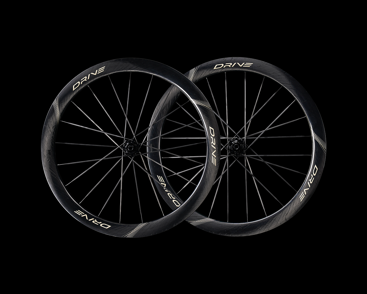 Ruedas de Carbon ELITEWHEELS Drive 50D II Dorado