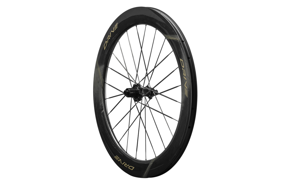 Ruedas de Carbon ELITEWHEELS Drive 65D II Dorado