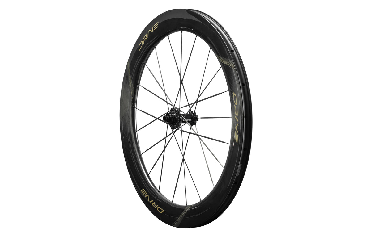 Ruedas de Carbon ELITEWHEELS Drive 65D II Dorado