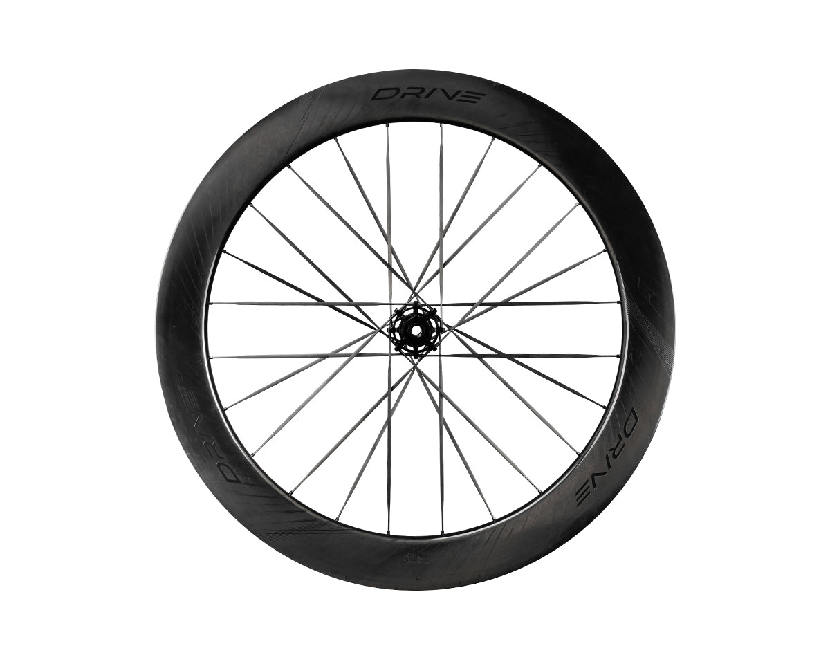 Ruedas de Carbon ELITEWHEELS Drive 65D II Negro