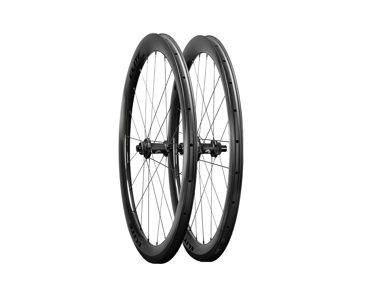 Ruedas de Carbon ELITEWHEELS Marvel 50D II Negro