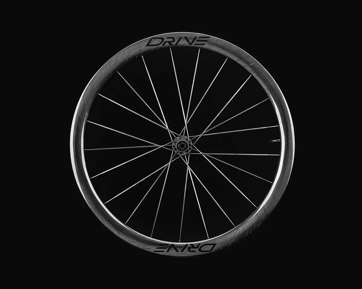 Ruedas de Carbon ELITEWHEELS Drive 40D Negro